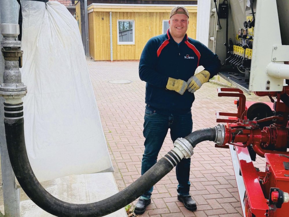 Rein Leuhof - Bulk chauffeur bij St vd Brink